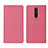 Funda de pano Cartera con Soporte L01 para Xiaomi Redmi K30 4G Rosa