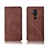 Funda de pano Cartera con Soporte para Nokia 7.1 Plus Marron