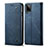 Funda de pano Cartera con Soporte para Samsung Galaxy A12 5G Azul