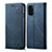 Funda de pano Cartera con Soporte para Samsung Galaxy S20 FE 5G Azul