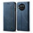 Funda de pano Cartera con Soporte para Xiaomi Mi 10i 5G Azul
