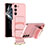 Funda Dura Plastico Rigida Carcasa Mate AC1 para Samsung Galaxy S22 Plus 5G Rosa