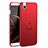 Funda Dura Plastico Rigida Carcasa Mate con Anillo de dedo Soporte A01 para Huawei Honor 7i shot X Rojo