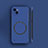 Funda Dura Plastico Rigida Carcasa Mate con Mag-Safe Magnetic para Apple iPhone 14 Azul