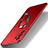 Funda Dura Plastico Rigida Carcasa Mate con Magnetico Anillo de dedo Soporte A01 para Samsung Galaxy A13 4G Rojo