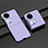 Funda Dura Plastico Rigida Carcasa Mate Frontal y Trasera 360 Grados BH2 para Huawei P60 Pocket Purpura Claro