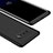 Funda Dura Plastico Rigida Carcasa Mate Frontal y Trasera 360 Grados M01 para Samsung Galaxy Note 8 Negro