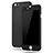 Funda Dura Plastico Rigida Carcasa Mate Frontal y Trasera 360 Grados M02 para Apple iPhone 6 Plus Negro