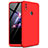 Funda Dura Plastico Rigida Carcasa Mate Frontal y Trasera 360 Grados para Huawei Enjoy Max Rojo