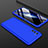 Funda Dura Plastico Rigida Carcasa Mate Frontal y Trasera 360 Grados para Huawei Honor V30 5G Azul