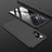 Funda Dura Plastico Rigida Carcasa Mate Frontal y Trasera 360 Grados para Huawei P30 Pro New Edition Negro