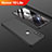 Funda Dura Plastico Rigida Carcasa Mate Frontal y Trasera 360 Grados Q01 para Huawei Honor 10 Lite Negro
