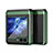 Funda Dura Plastico Rigida Carcasa Mate Frontal y Trasera 360 Grados QH2 para Samsung Galaxy Z Flip5 5G Verde