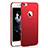 Funda Dura Plastico Rigida Carcasa Mate M01 para Apple iPhone 6S Rojo