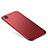 Funda Dura Plastico Rigida Carcasa Mate M01 para Apple iPhone XR Rojo