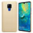 Funda Dura Plastico Rigida Carcasa Mate M01 para Huawei Mate 20 X 5G Oro