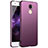 Funda Dura Plastico Rigida Carcasa Mate M01 para Huawei Y7 Prime Morado