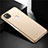 Funda Dura Plastico Rigida Carcasa Mate M02 para Google Pixel 4a Oro