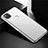 Funda Dura Plastico Rigida Carcasa Mate M02 para Google Pixel 4a Plata