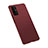 Funda Dura Plastico Rigida Carcasa Mate M02 para Huawei Honor 30 Rojo Rosa