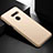 Funda Dura Plastico Rigida Carcasa Mate M02 para LG G8 ThinQ Oro