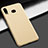 Funda Dura Plastico Rigida Carcasa Mate M02 para Samsung Galaxy A6s Oro