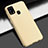 Funda Dura Plastico Rigida Carcasa Mate M02 para Samsung Galaxy M31 Oro