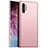 Funda Dura Plastico Rigida Carcasa Mate M02 para Samsung Galaxy Note 10 Plus Oro Rosa