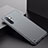 Funda Dura Plastico Rigida Carcasa Mate P01 para Samsung Galaxy Note 10 Plus 5G Gris