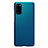 Funda Dura Plastico Rigida Carcasa Mate P01 para Samsung Galaxy S20 Azul