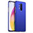 Funda Dura Plastico Rigida Carcasa Mate P02 para OnePlus 8 Pro Azul