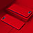 Funda Dura Plastico Rigida Carcasa Mate P02 para Oppo R15X Rojo