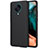 Funda Dura Plastico Rigida Carcasa Mate P03 para Xiaomi Redmi K30 Pro 5G Negro