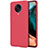 Funda Dura Plastico Rigida Carcasa Mate P03 para Xiaomi Redmi K30 Pro 5G Rojo