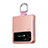 Funda Dura Plastico Rigida Carcasa Mate para Samsung Galaxy Z Flip4 5G Oro Rosa