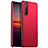 Funda Dura Plastico Rigida Carcasa Mate para Sony Xperia 1 IV SO-51C Rojo