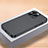 Funda Dura Plastico Rigida Carcasa Mate QC1 para Apple iPhone 15 Pro Negro