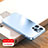 Funda Dura Plastico Rigida Carcasa Mate R01 para Apple iPhone 15 Pro Max Azul Cielo
