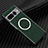 Funda Dura Plastico Rigida Carcasa Mate Twill con Mag-Safe Magnetic para Google Pixel 7 Pro 5G Verde