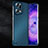 Funda Dura Plastico Rigida Carcasa Mate Twill T01 para Oppo Find X5 Pro 5G Azul