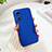 Funda Dura Plastico Rigida Carcasa Mate YK1 para Oppo A98 5G Azul