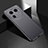 Funda Dura Plastico Rigida Carcasa Mate YK1 para Oppo Find X6 5G Gris Oscuro