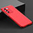 Funda Dura Plastico Rigida Carcasa Mate YK1 para Vivo V27 5G Rojo