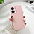 Funda Dura Plastico Rigida Carcasa Mate YK2 para Oppo A56S 5G Rosa