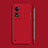 Funda Dura Plastico Rigida Carcasa Mate YK2 para Oppo A58x 5G Rojo