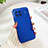 Funda Dura Plastico Rigida Carcasa Mate YK2 para Vivo X Note Azul