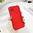 Funda Dura Plastico Rigida Carcasa Mate YK2 para Vivo Y31s 5G Rojo