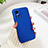 Funda Dura Plastico Rigida Carcasa Mate YK3 para Realme GT Neo3 5G Azul