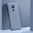 Funda Dura Plastico Rigida Carcasa Mate YK5 para Xiaomi Redmi Note 9 Gris Lavanda