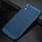 Funda Dura Plastico Rigida Carcasa Perforada para Apple iPhone XR Azul